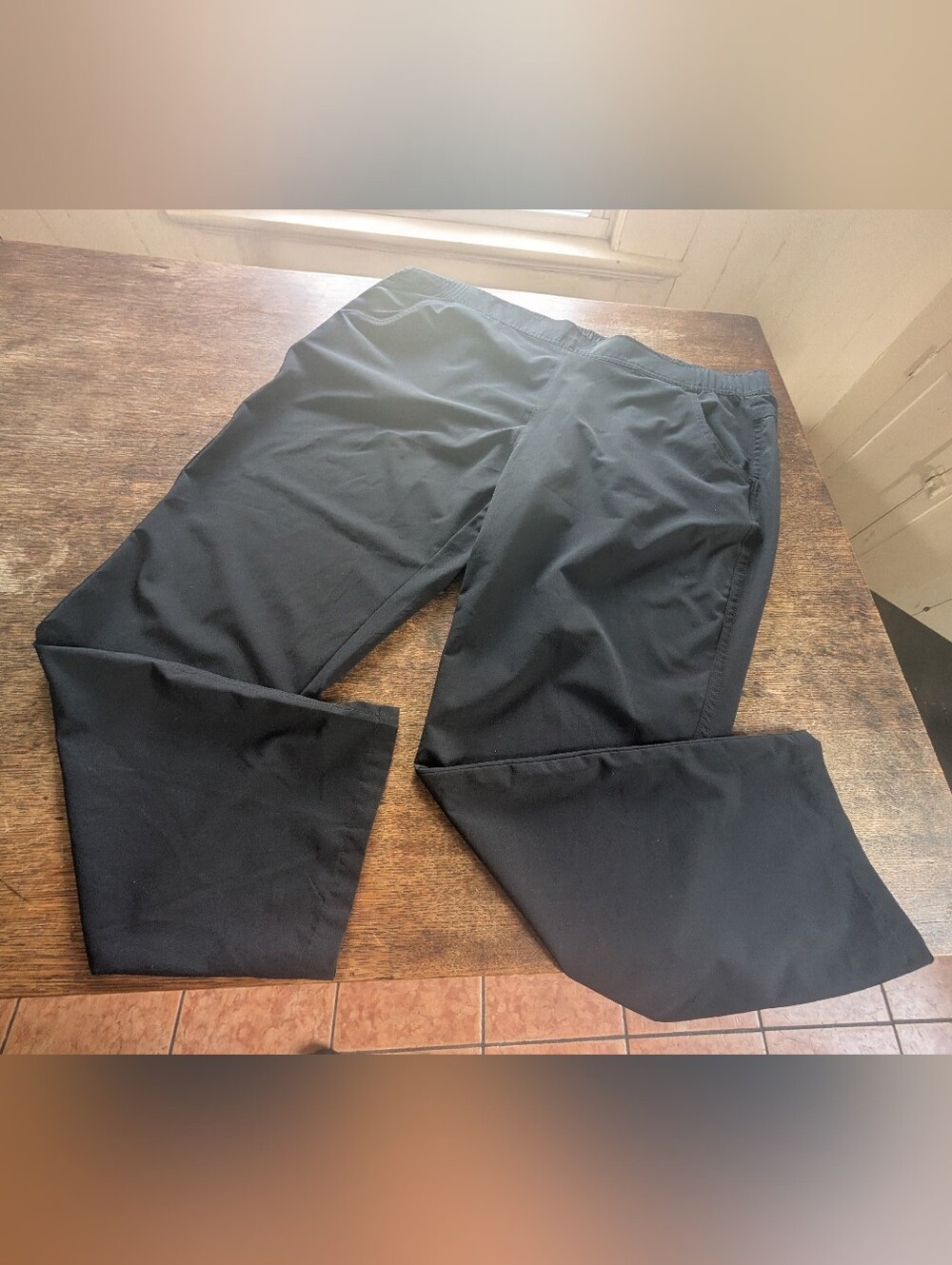 Eddie Bauer Women's Black XL Ladies Traveler Pants Active Hiker Outdoors